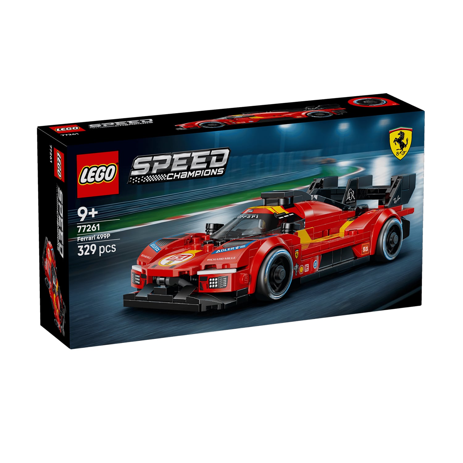 Конструктор LEGO Speed Champions Ferrari 499P, 329 деталей, від 9 років (77261)