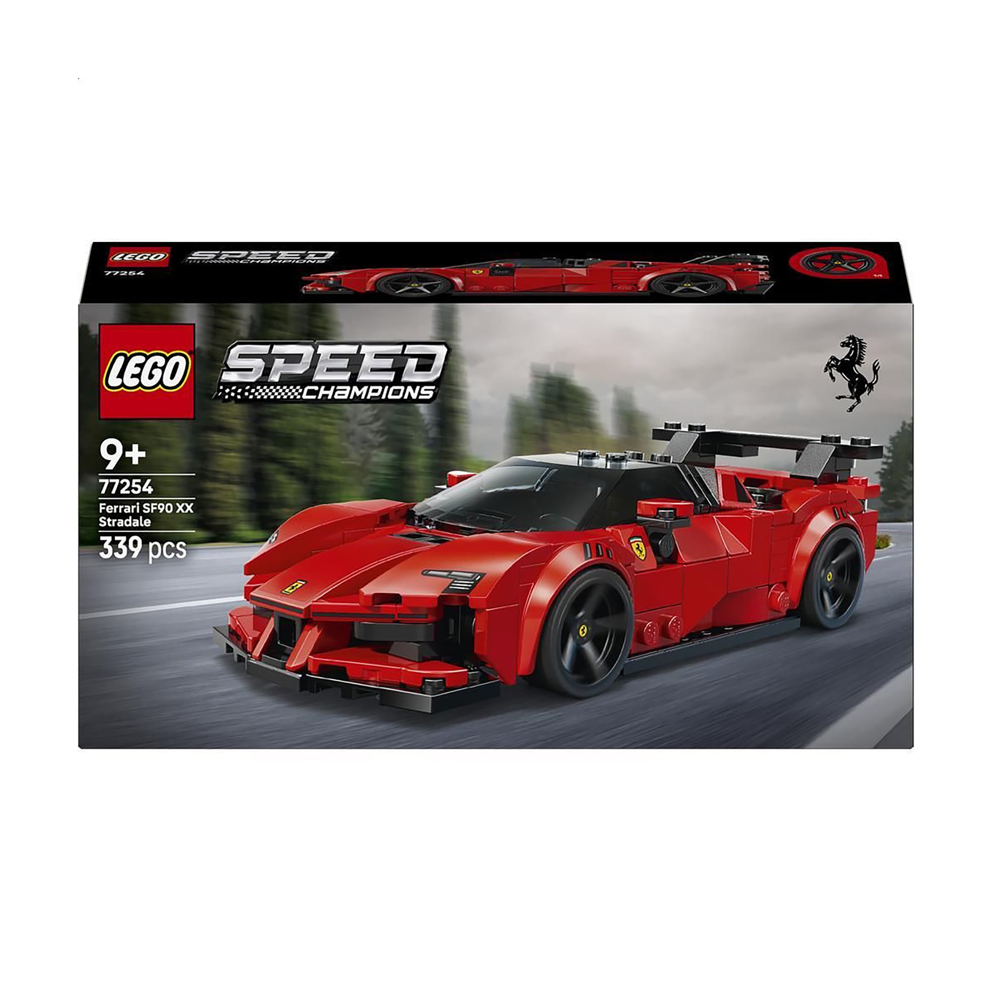 Конструктор LEGO Speed Champions Спортивний автомобіль Ferrari SF90 XX Stradale, 339 деталей, від 9 років (77254)